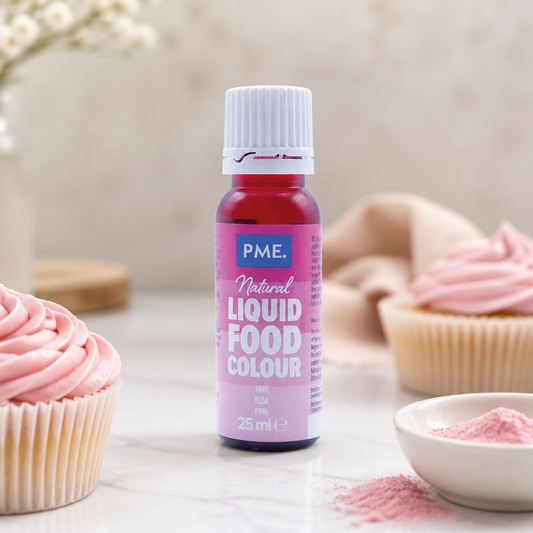 Natural Pink Food Colour 35g for Baking and Decorating