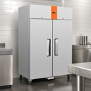 Commercial Double Door Upright Fridge 1200Ltr Stainless Steel