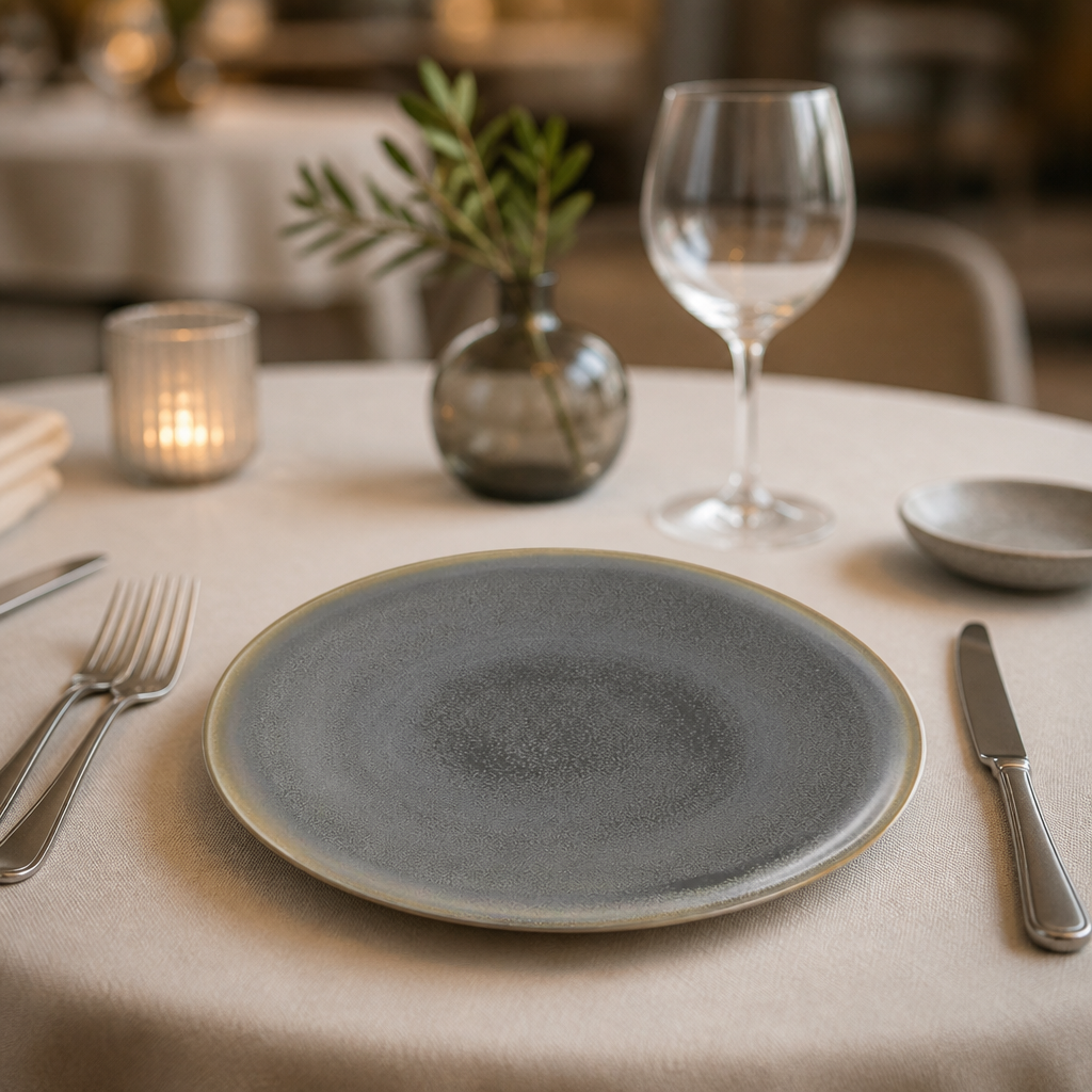 Commercial Pizza Plates 318mm Vitrified Stoneware 4 Pack