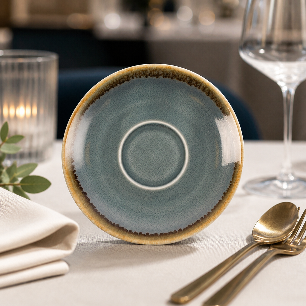 Commercial Ocean Espresso Saucers 115mm 6 Pack