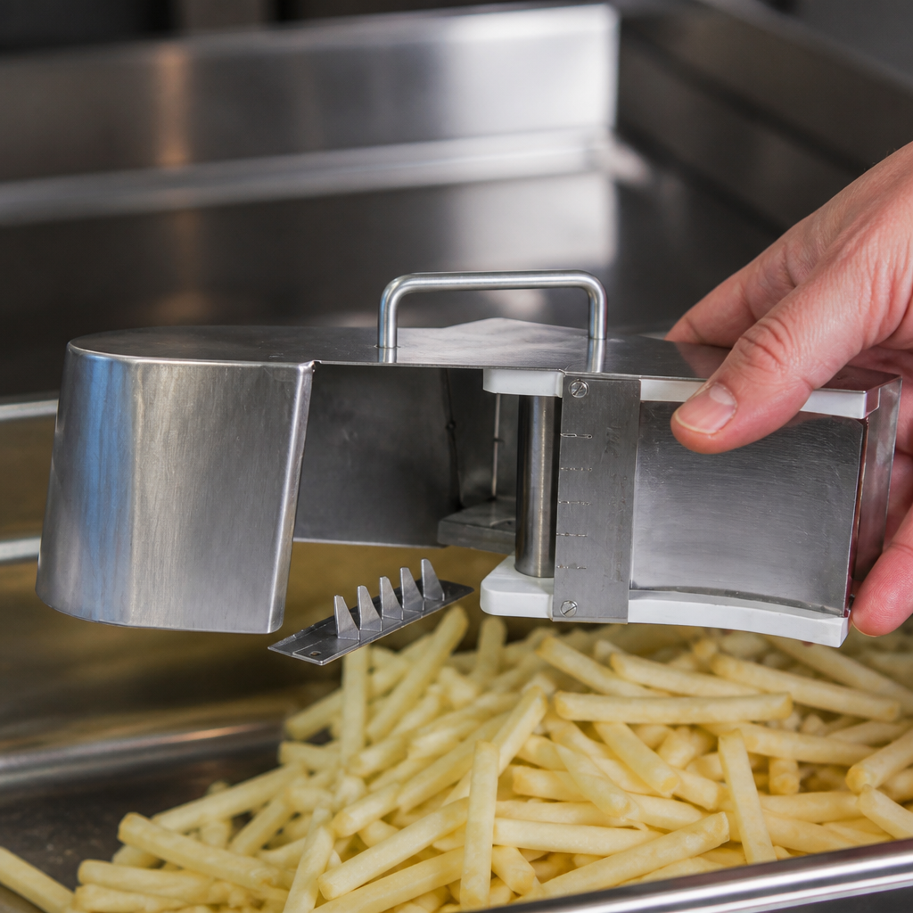 Commercial Potato Chipper Knife Block Assembly 17 x 21mm