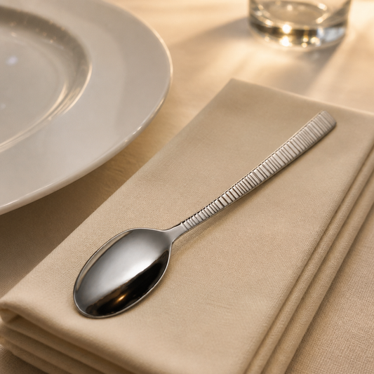 Commercial Cocktail Spoons Set of 12 - Modern Cutlery Design
