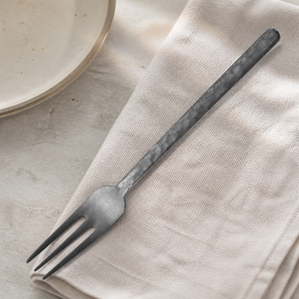 Vintage 3-Prong Table Forks Set of 12 Commercial Cutlery