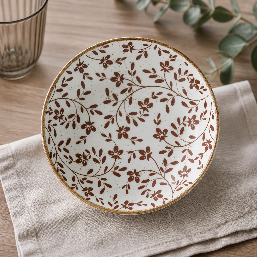 Commercial 215mm Coupe Bowls Brown - 12 Pack Dinnerware