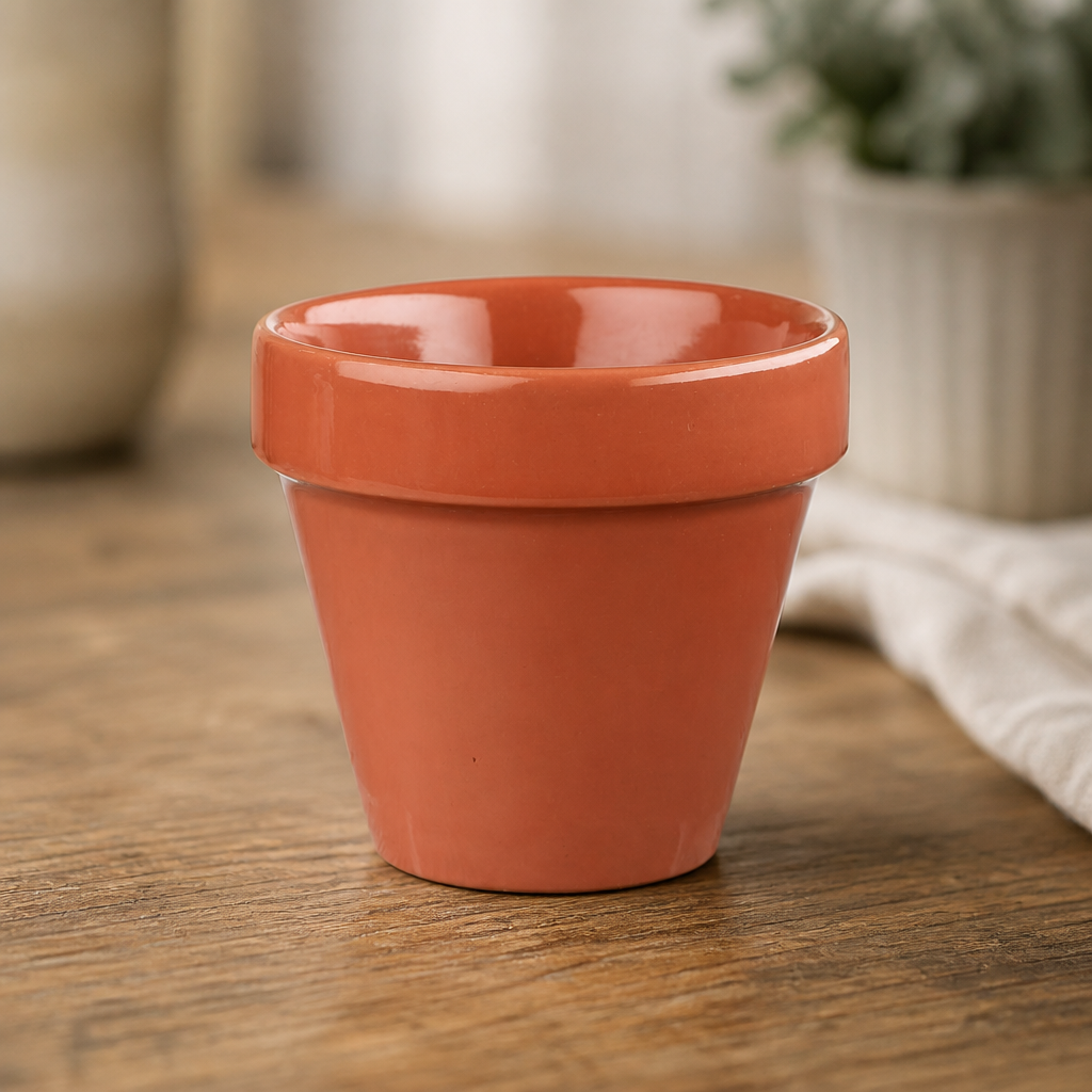 Bit On The Side Plant Pot Paprika 17oz (6 Pack)