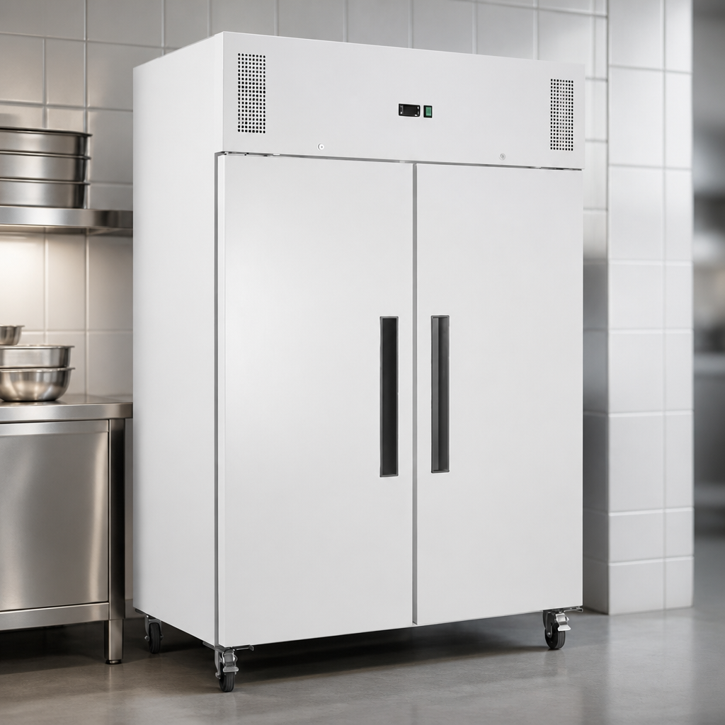 Commercial Upright Double Door Fridge 1152Ltr