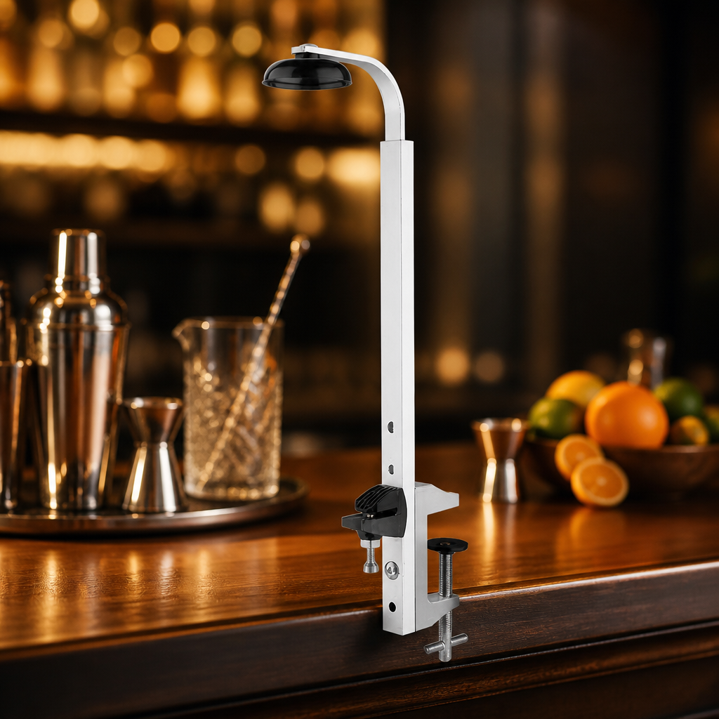 Commercial Bar Optics Bracket Shelf Mount for 1 Litre Bottles