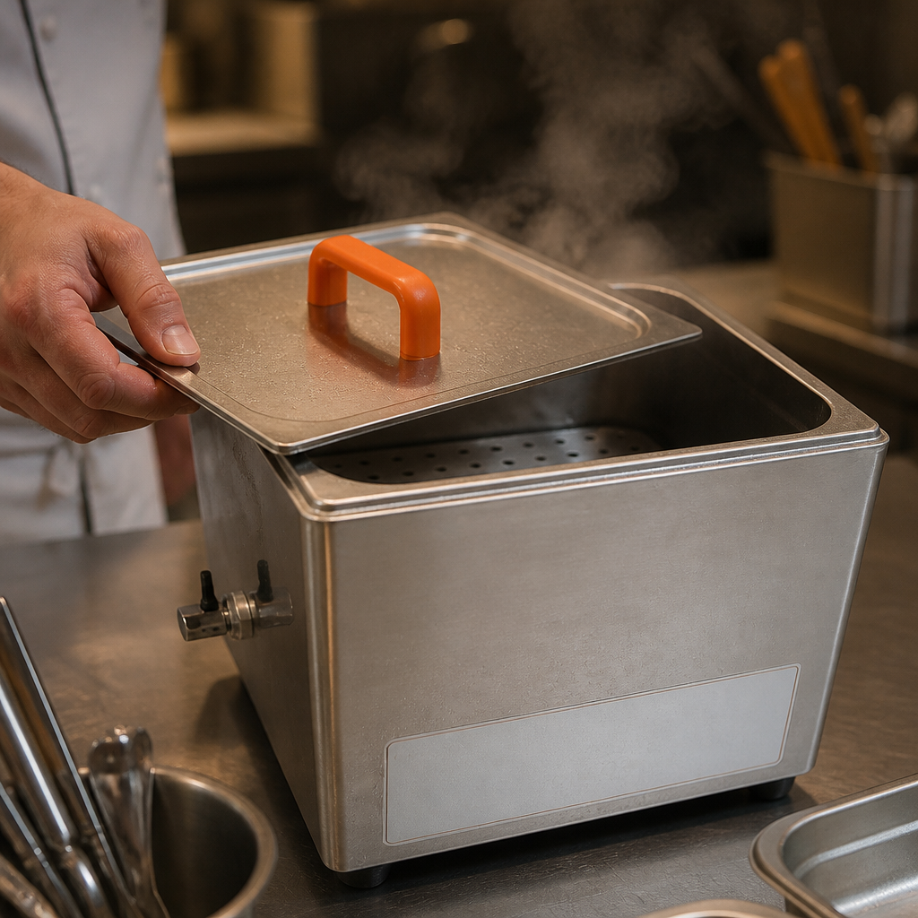 Commercial Sous Vide Machine with Run-Dry Functionality