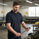 Premium Heavyweight Polo Shirt 250 GSM - 50% Polyester & 50% Cotton for Comfort and Durability