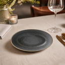 Commercial Deep Oval Bowls Grey 216x162mm Vitrified Stoneware