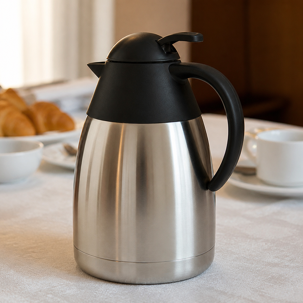 1.5Ltr Commercial Insulated Coffee Jug Vacuum Stainless Steel