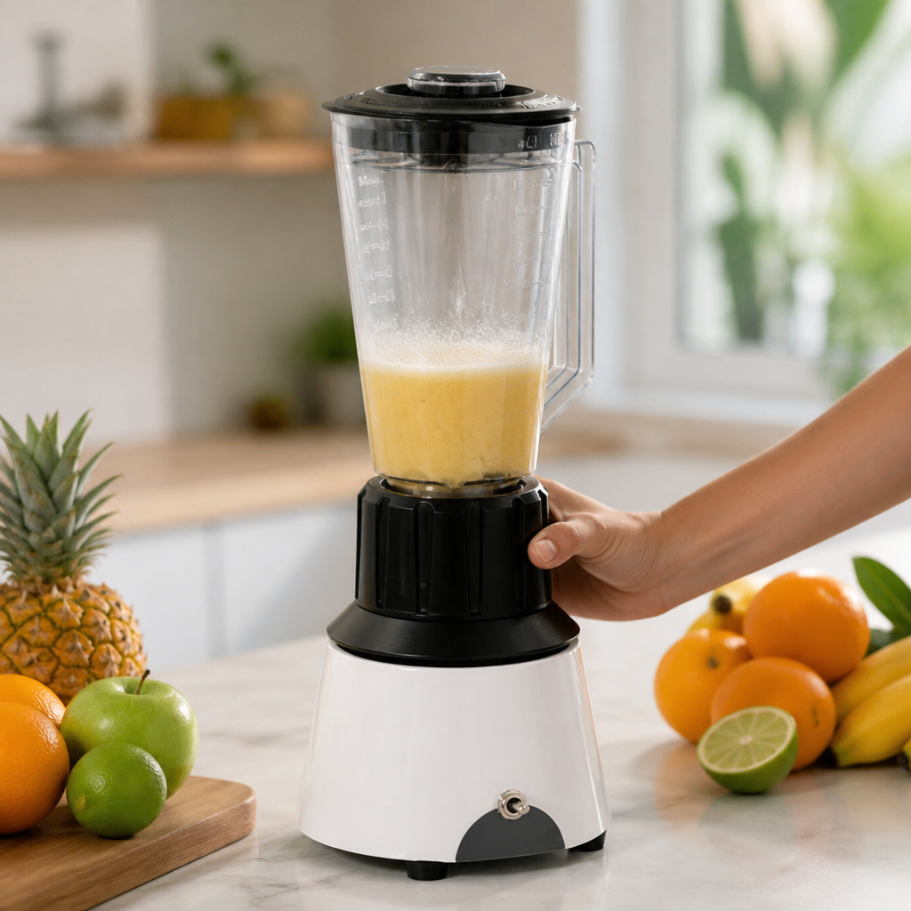 1.25L Commercial Bar Blender with Dual Speed 600W Power