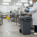 Premium Open Top Recycling Bin for Food & Organic Waste - 70 Litre Capacity for Sustainable Disposal