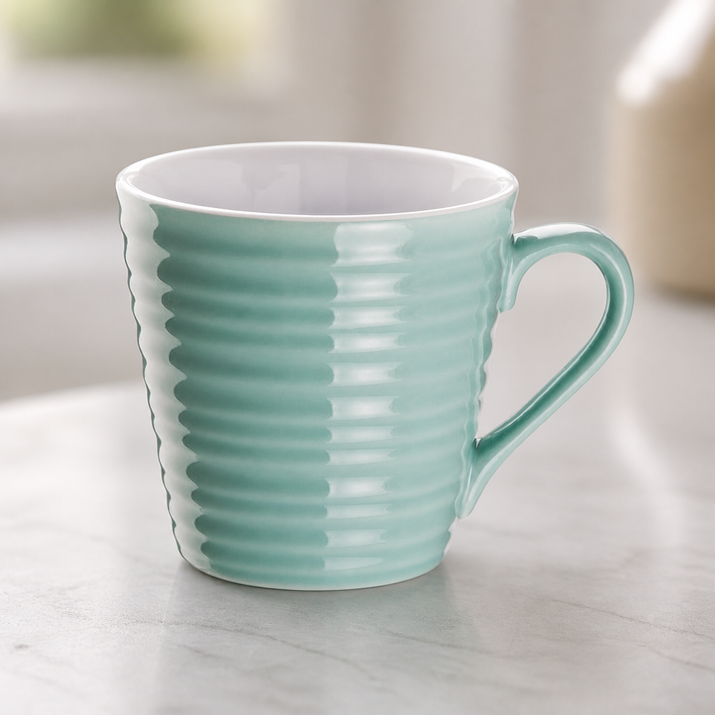 Commercial Aqua Mugs 340ml - Set of 6 for Hot Drinks