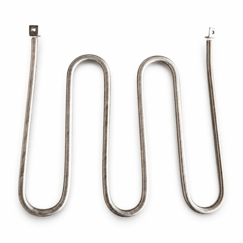 Commercial replacement heating element for hot dog machine