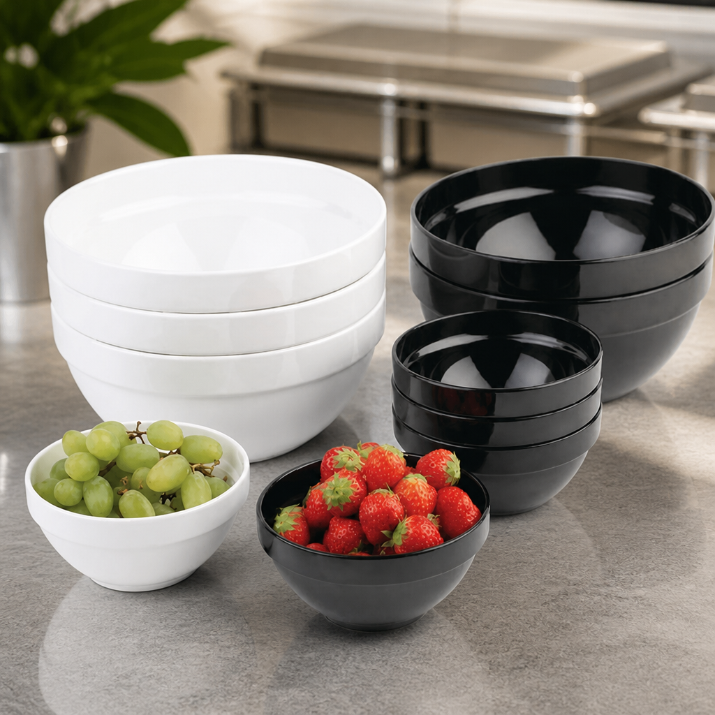 Commercial 2.5Ltr Black Melamine Bowl for System