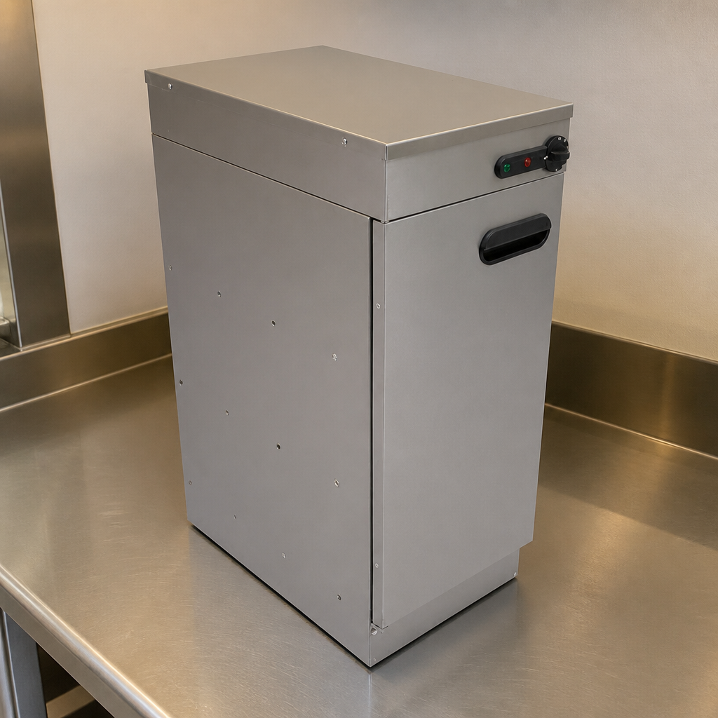 Commercial Single Door Plate Warmer with 90 plates capacity