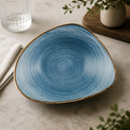 Commercial Stonecast Raw Lotus Bowls Teal 178mm 12 Pack