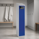 Commercial Garment Locker Sloping Top with Key Lock 1980mm