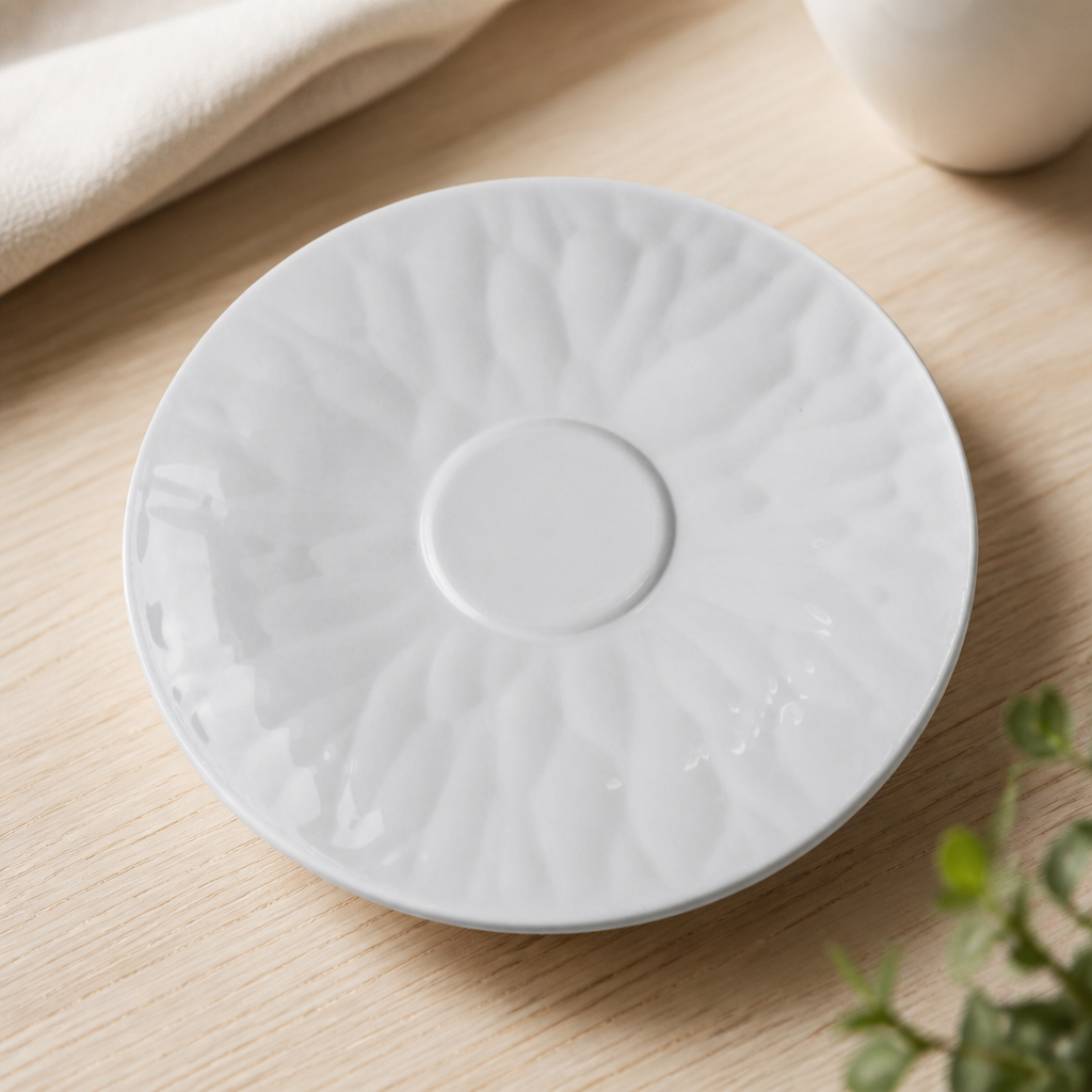 Commercial Porcelain Saucers 152mm 36 Pack