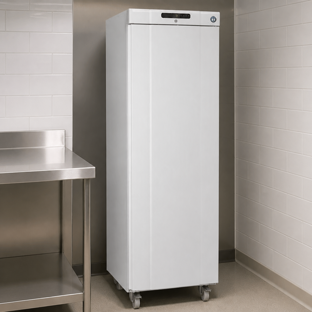 Compact 359L Commercial Single Door Fridge with Shelves