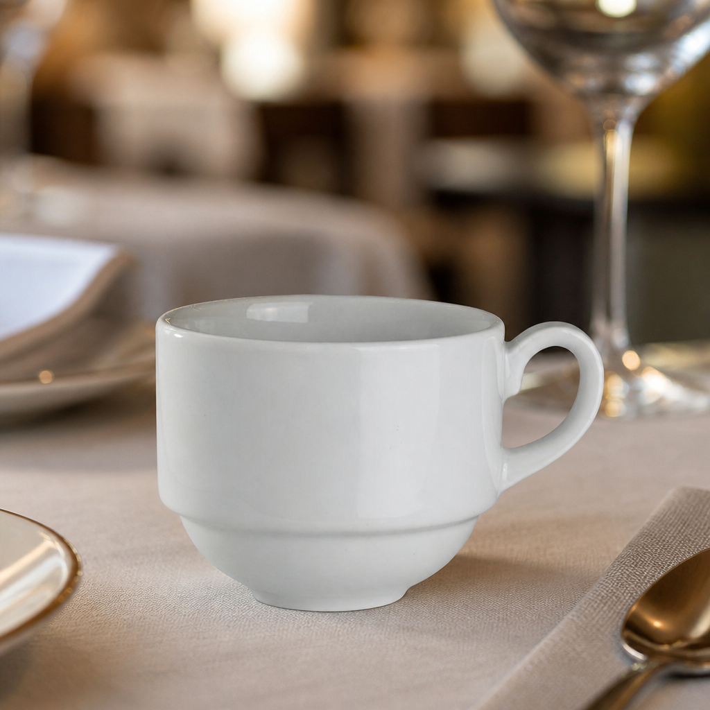 Commercial Stacking Espresso Cups 118ml - 36 Pack