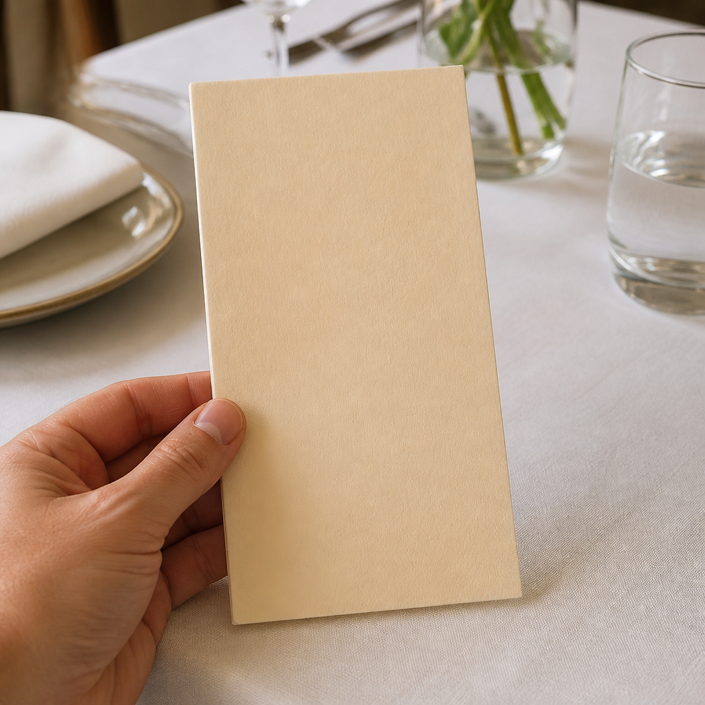 Commercial Recyclable Dinner Napkins 40x40cm 3ply 1000 Pack