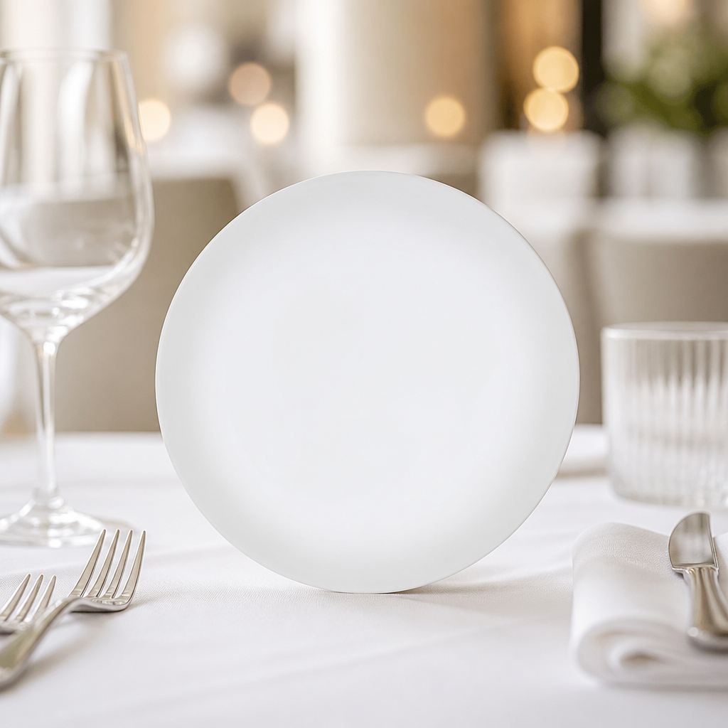 Commercial Frost Plates 220mm Rimless Design 12 Pack