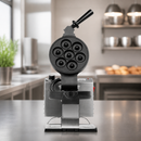 Commercial Mini Doughnut Waffle Maker 7 Waffles Capacity