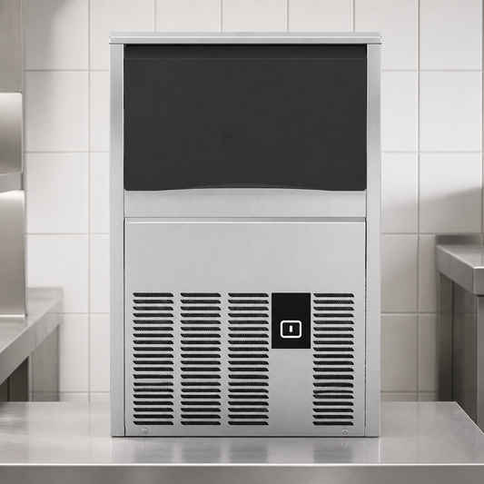 28kg Commercial Ice Machine with App Control and Ozone Sanitisation