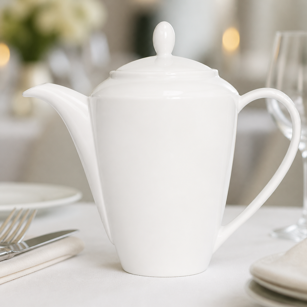 Commercial 852ml Harmony Coffee Pot - 6 Pack Ceramic