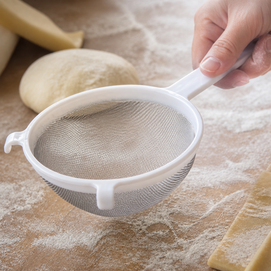 18cm Commercial Polypropylene Frame Sieve for Baking and Cooking