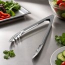 10" Stainless Steel Commercial Catering Tongs for Professional Use