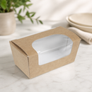 Compostable Kraft Cake Boxes with Window Small 500 Pack