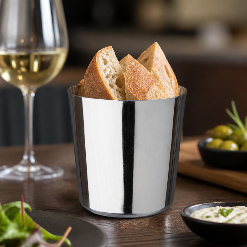 Commercial Stainless Steel Appetiser Cup 87mm for Catering
