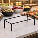 Commercial Buffet Black Rectangular Riser 610x280x150mm