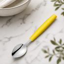 Commercial Medium Teaspoons Yellow 12 Pack 165mm Length
