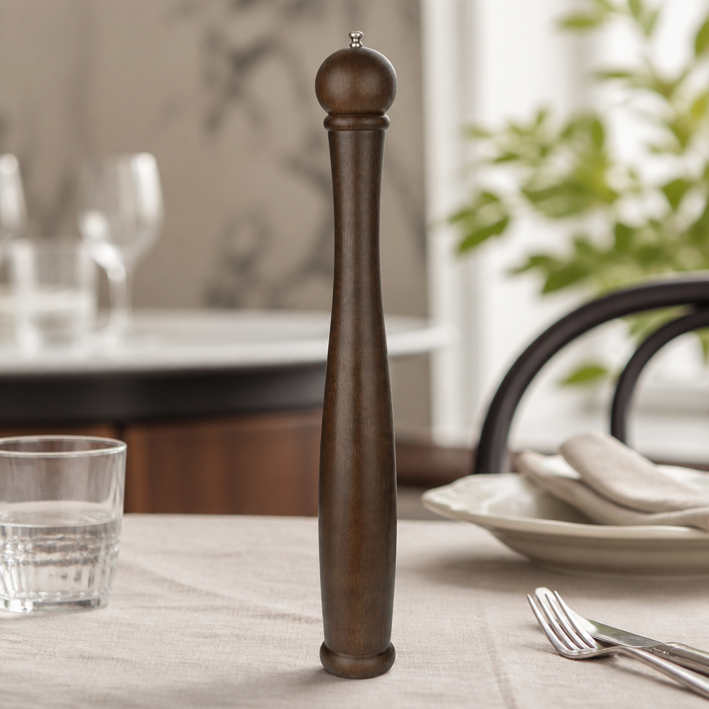 Commercial Salt And Pepper Mill With Adjustable Grind Settings