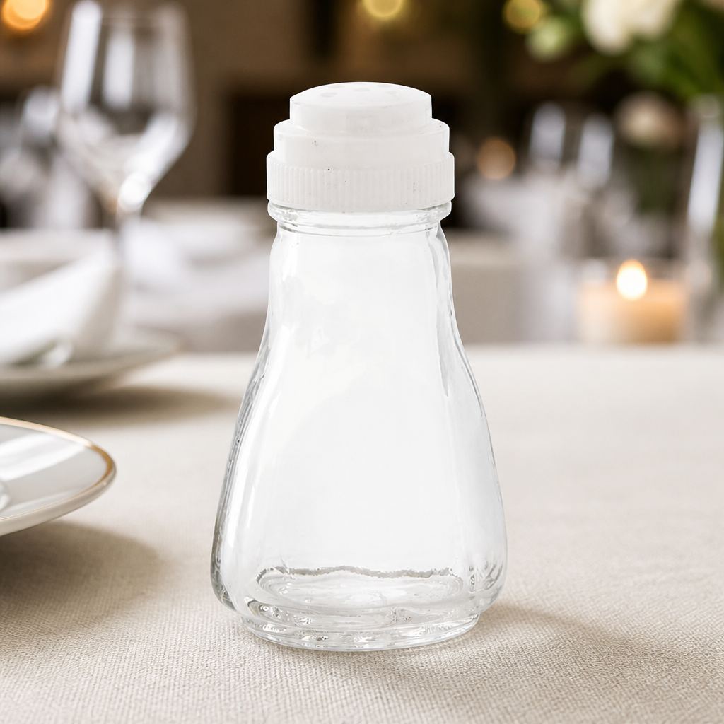 Commercial Glass Pepper Shakers 40ml 12 Pack for food service