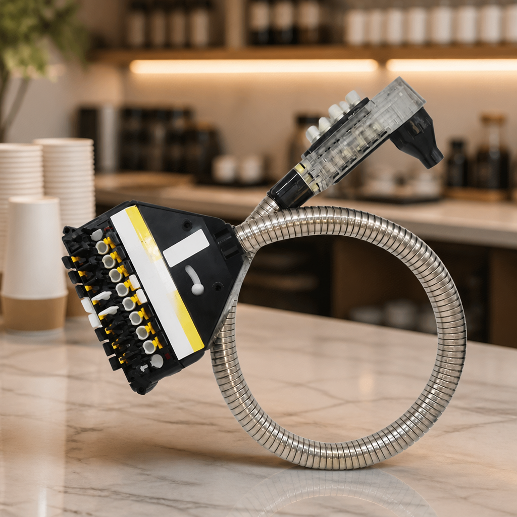 Commercial Post Mix Beverage Dispenser 400 Drink Capacity