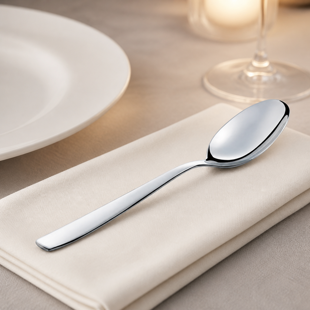 12 pack of commercial stainless steel dinner table spoons