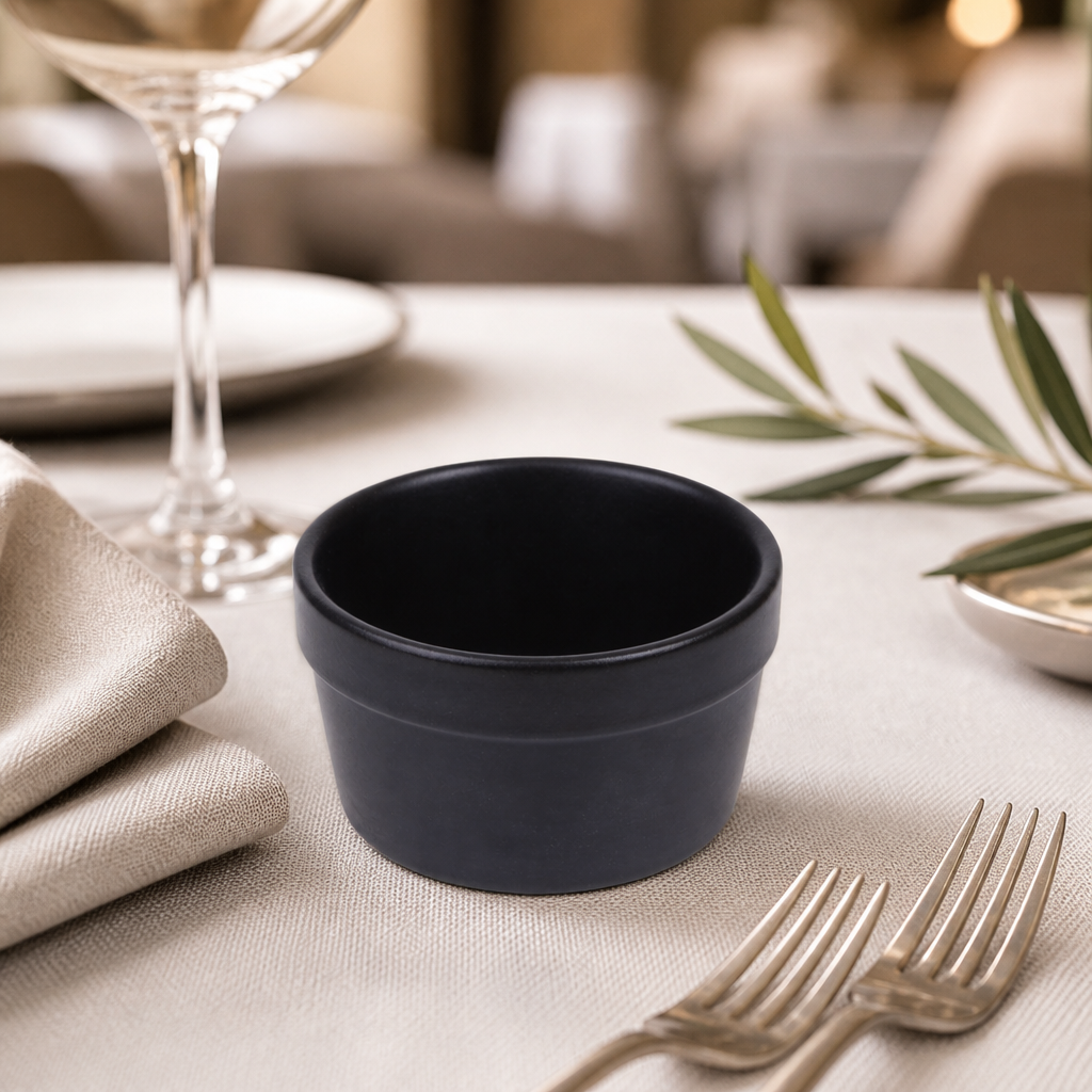 Commercial Stoneware Ramekins 110ml for Tapas 6 Pack