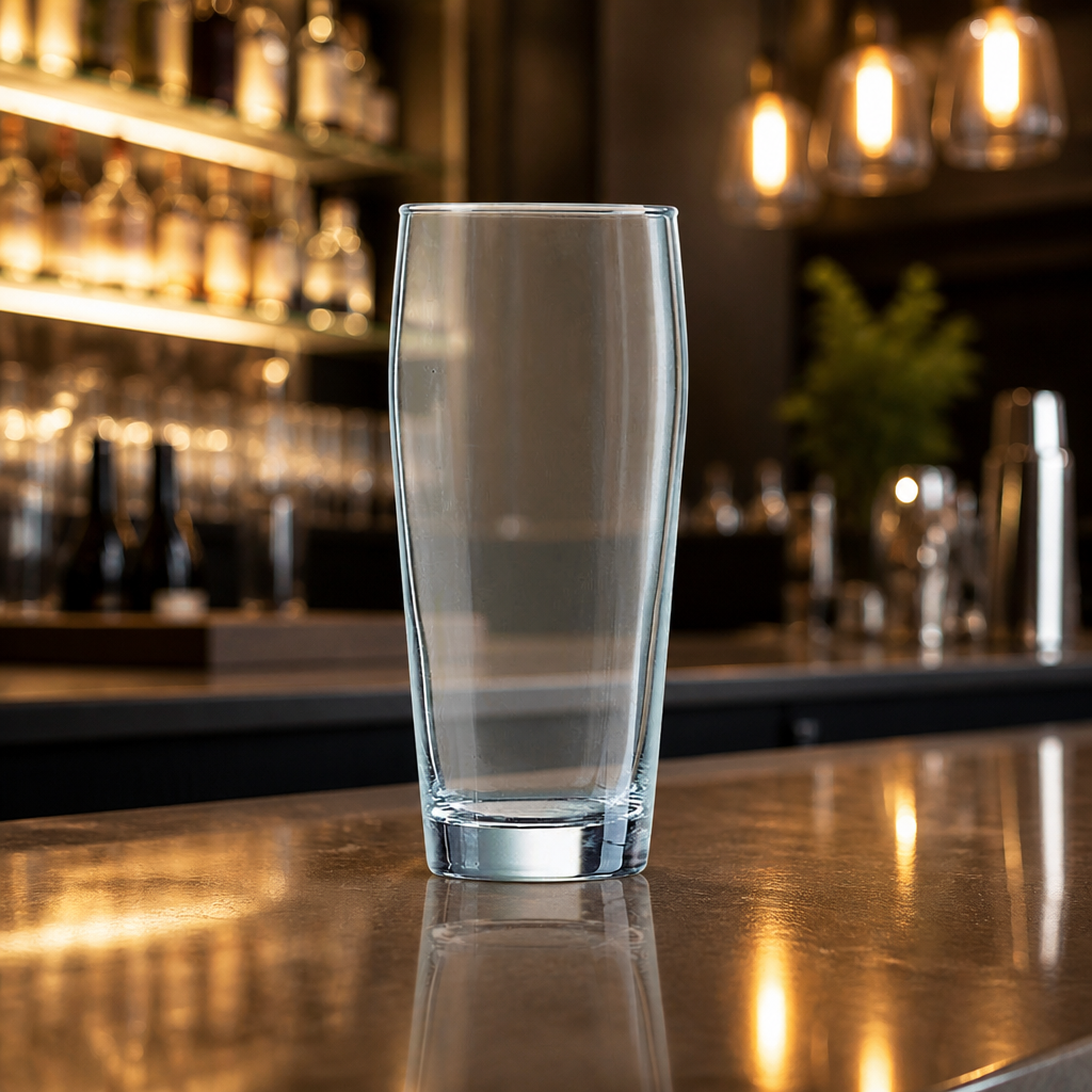 Commercial 570ml Pint Glasses Tumblers - 12 Pack