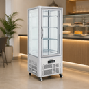 Commercial Patisserie Display Fridge 400Ltr Upright Refrigerator