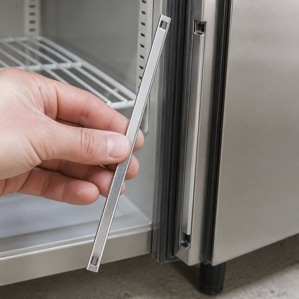 Commercial Counter Fridge Replacement Guide Stainless Steel 530mm