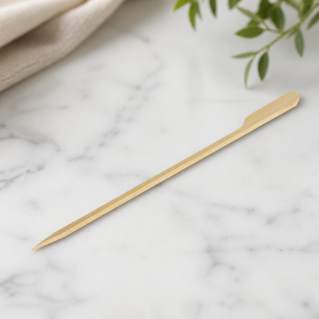 Compostable Bamboo Paddle Skewers 150mm - 100 Pack