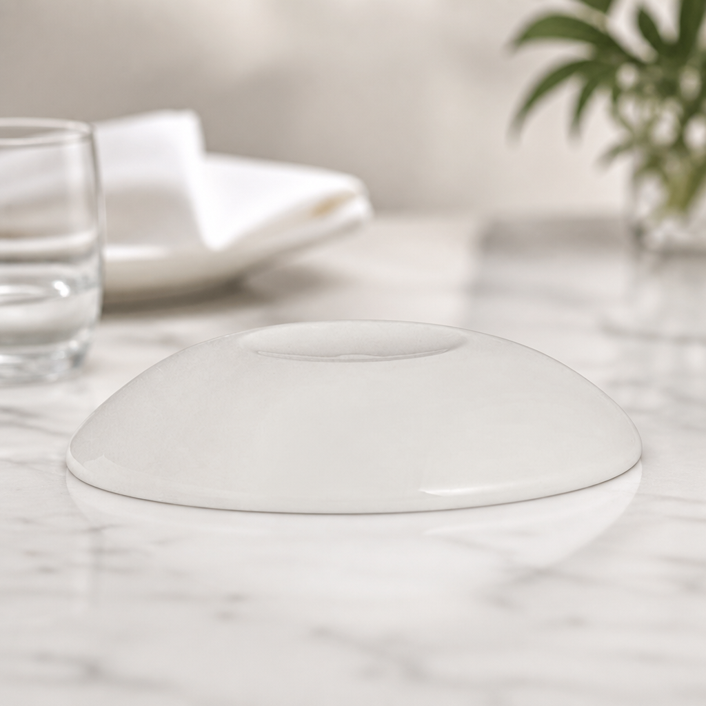 Commercial Bowl Lids 108mm for Food Presentation 12 Pack