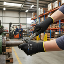 Premium Nitrile Foam Coated Gloves with Enhanced Grip and Comfort for Heavy-Duty Use