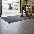 Premium Grey Entrance Mat 800x1200mm - Durable, Non-Slip, Ideal for Indoor Use - High-Quality Professional Grade for Industrial and Commercial Appl...
