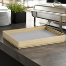Commercial Non-Slip Silicone Mat for GN 1/2 Wooden Boxes